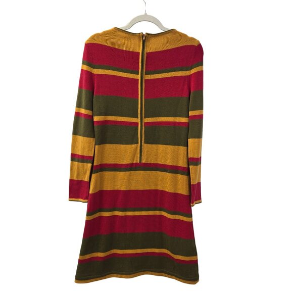Frances Valentine Phoebe Striped Sweater Dress Size Small - Picture 2 of 7